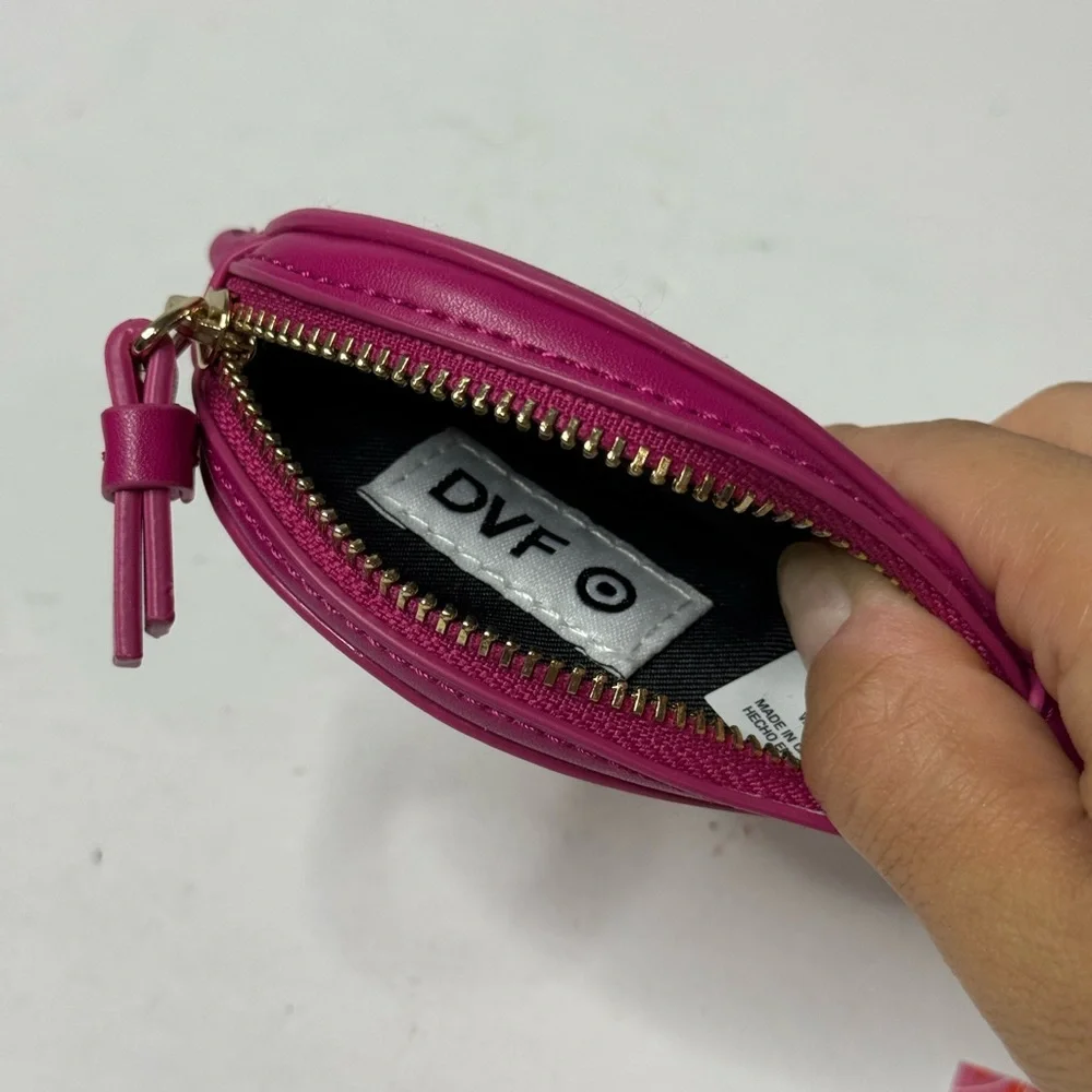 Diane Von Furstenberg x Target Pink Lips Coin Pouch DVF